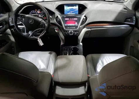 2016 Acura Mdx Technology из США, поврежденный, VIN 5FRYD4H45GB018574